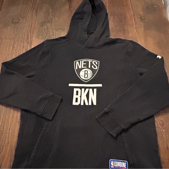 Under Armour Brooklyn Nets Hoodie YXL - Picture 1 of 5